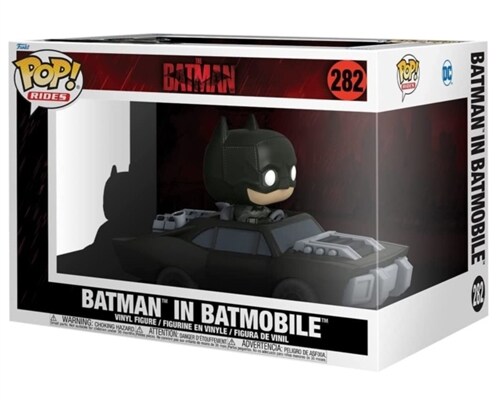 Pop Rides the Batman in Batmobile Vinyl Figure (Other)