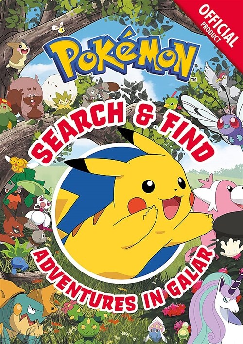 Official Pokemon Search & Find: Adventures in Galar (Paperback)