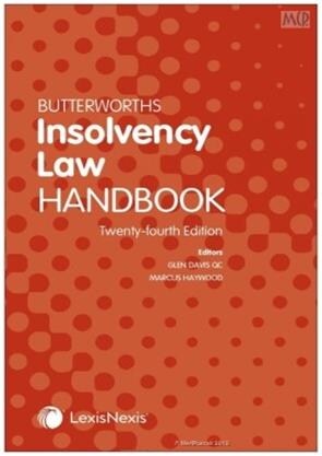 BUTTERWORTHS INSOLVENCY LAW HANDBOOK 24T (Paperback)
