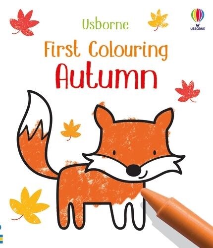 First Colouring Autumn (Paperback)