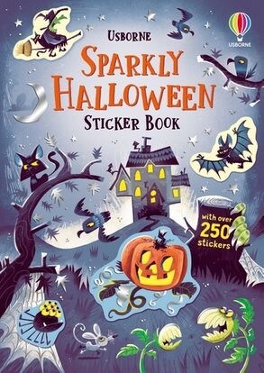 Sparkly Halloween Sticker Book : A Halloween Book for Kids (Paperback)