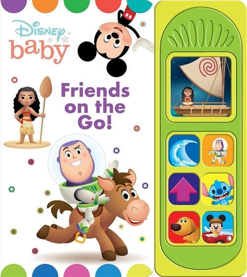 Disney Baby: Friends on the Go! Sound Book (Board Books)