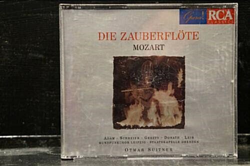 [중고] W.A. Mozart - The Magic Flute/Suitner 2 CDs