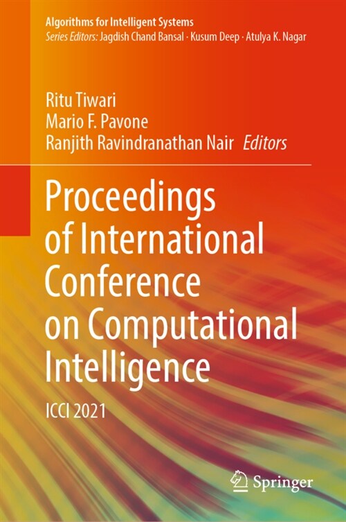 Proceedings of International Conference on Computational Intelligence: ICCI 2021 (Hardcover, 2023)