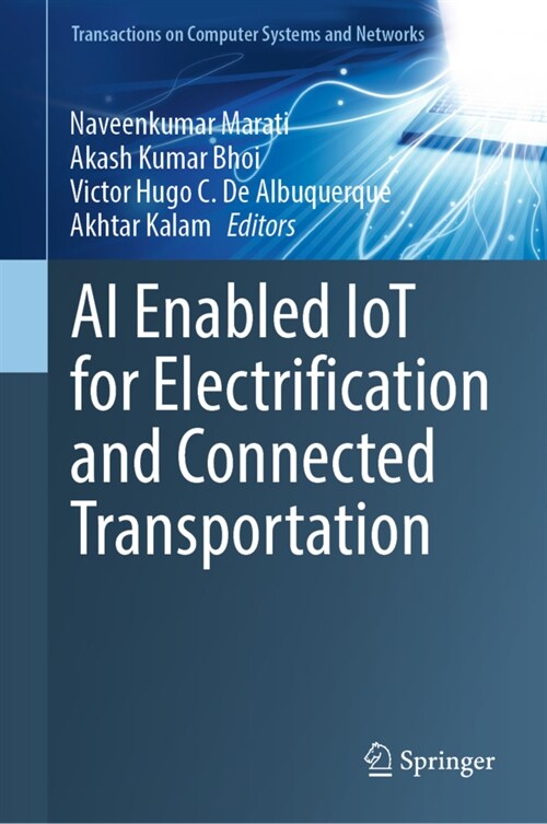 AI Enabled IoT for Electrification and Connected Transportation (Hardcover)