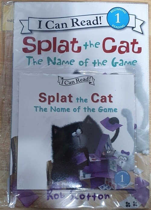 [중고] Splat the Cat: The Name of the Game (Paperback + CD 1장)