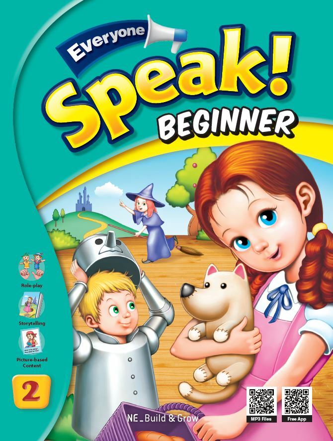 Everyone Speak! Beginner 2 (Student Book + QR code)