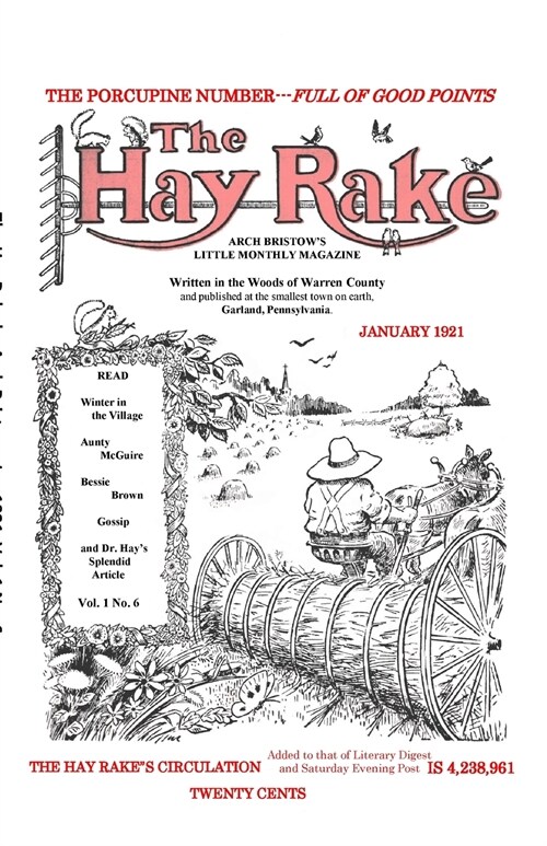 Hay Rake 1921 Jan V1 N6 (Paperback)