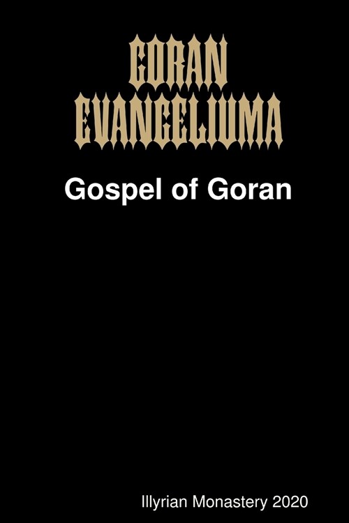 Goran Evangeliuma (Gospel of Goran) (Paperback)