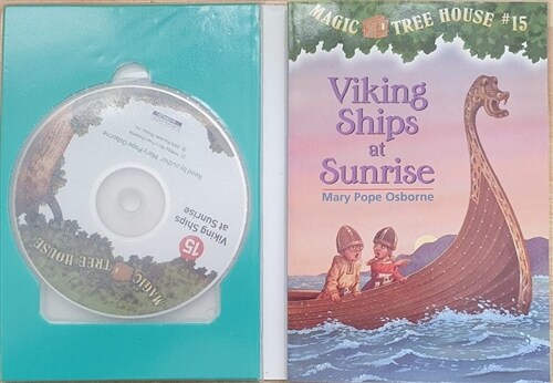 [중고] Magic Tree House #15 : Viking Ships at Sunrise (Paperback + CD)