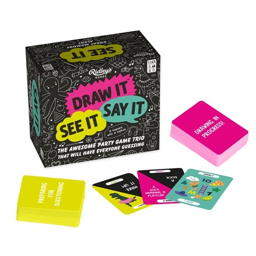 Game Draw It, See It, Say It (Board Games)