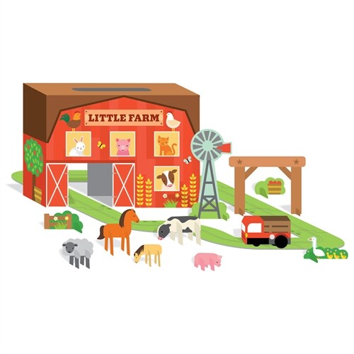Little Farm Wind Up and Go Play Set (Other)