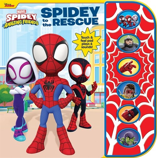 Disney Junior Marvel Spidey and His Amazing Friends: Spidey to the Rescue Sound Book (Board Books)