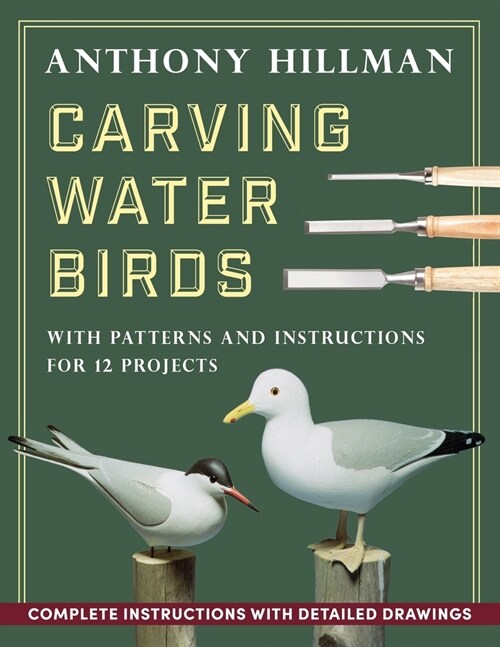 Carving Water Birds: Patterns and Instructions for 12 Models (Paperback)