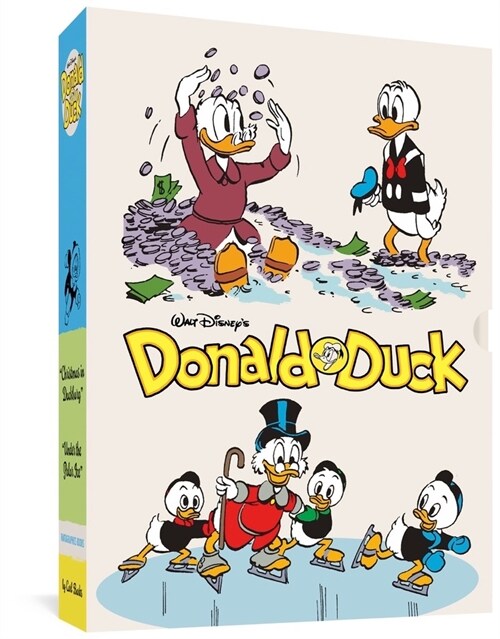 Walt Disneys Donald Duck Gift Box Set Christmas in Duckburg & Under the Polar Ice: Vols. 21 & 23 (Hardcover)