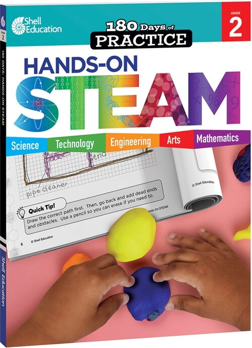 180 Days: Hands-On STEAM: Grade 2 (Paperback)