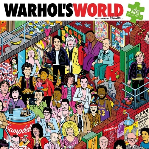 Warhols World: 1000 Piece Jigsaw Puzzle (Other)