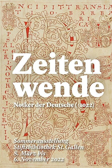 Zeitenwende - Notker Der Deutsche (1022) (Paperback)