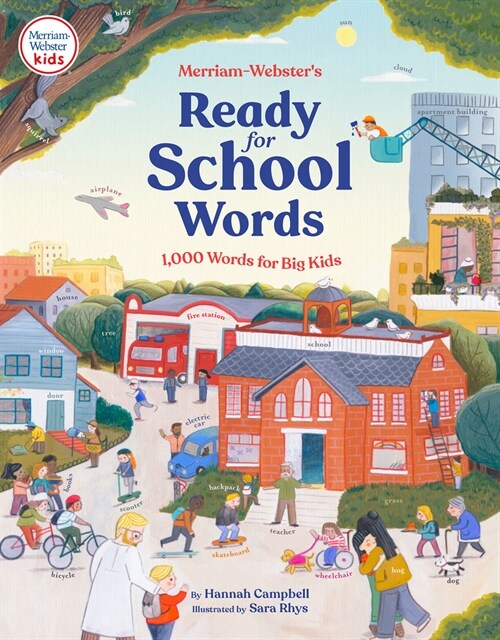 Merriam-Websters Ready-For-School Words: 1,000 Words for Big Kids (Hardcover)
