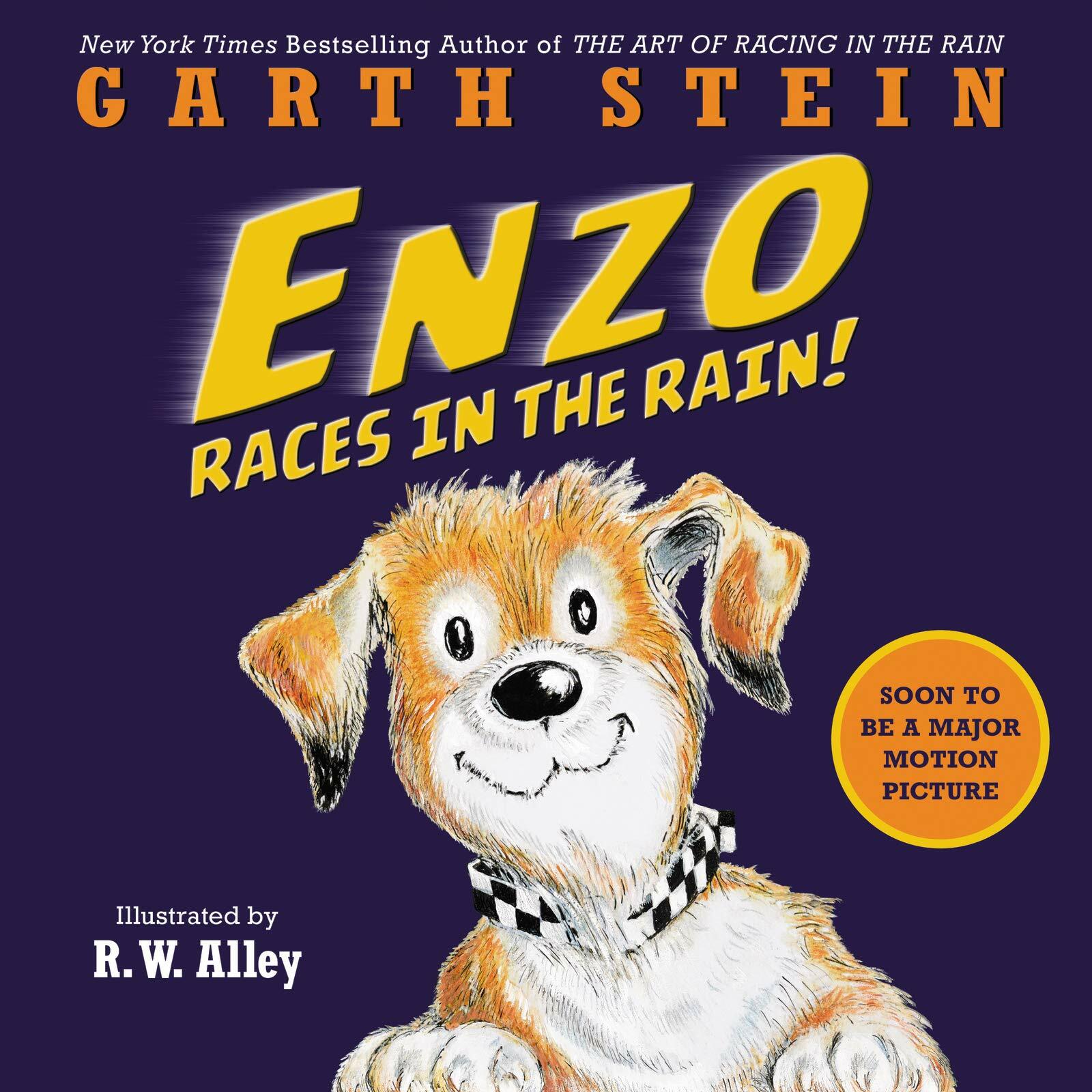 [중고] Enzo Races in the Rain! (Paperback )