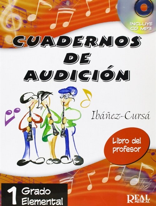 CUADERNOS DE AUDICION GRADO 1 MEDIO LIBRO DEL PROFESOR +CD