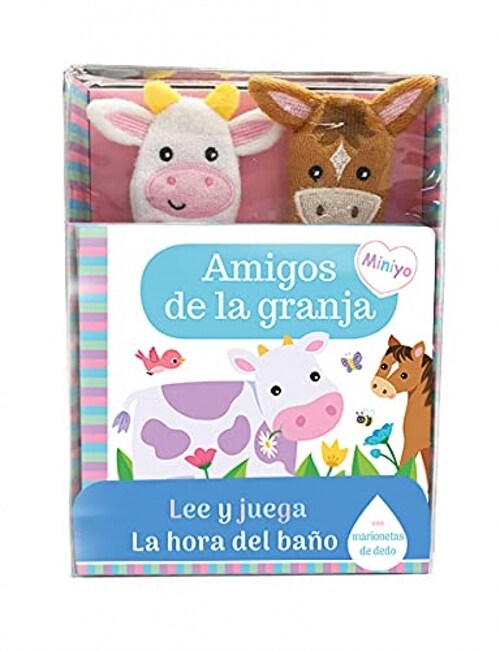 LIBRO BANO AMIGOS DE GRANJA LEE Y JUEGA
