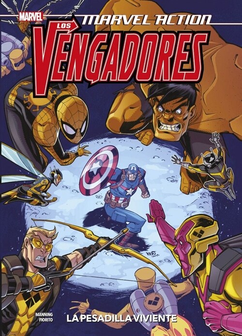 Marvel action los vengadores. the living nightmare 4