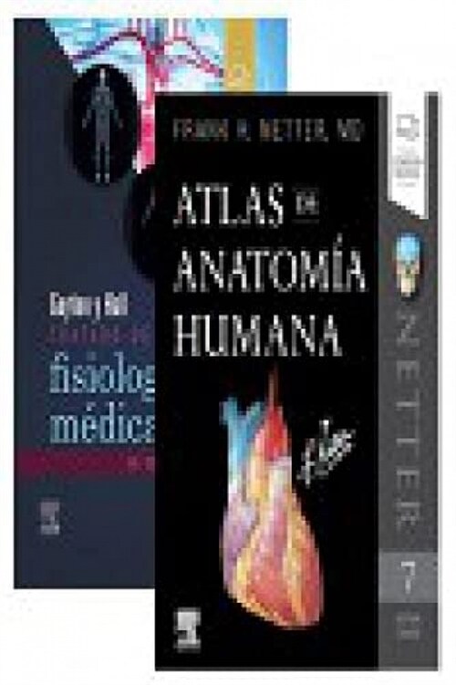 PACK FISIOLOGIA MEDICA + ATLAS DE ANATOMIA HUMANA