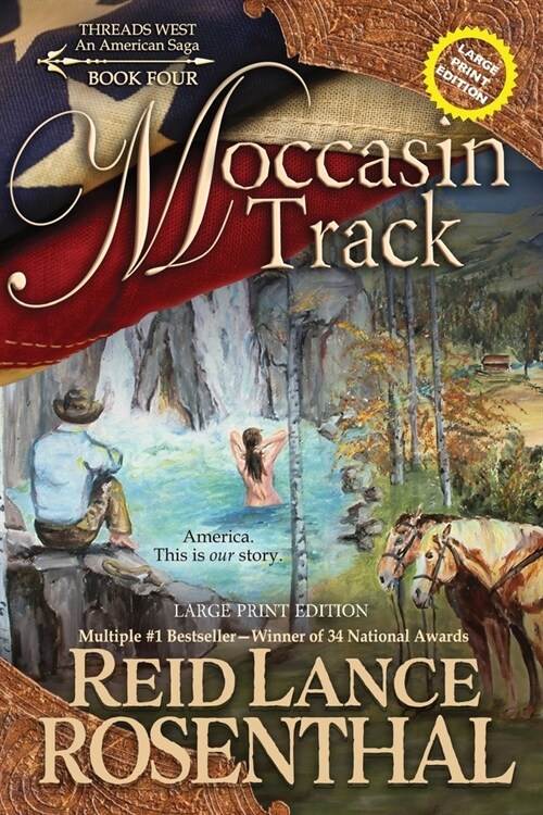 Moccasin Track (Large Print): Large Print Edition (Paperback)
