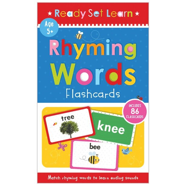 Rhyming Words : Ready Set Learn Flashcards (86 cards) (Box Set)