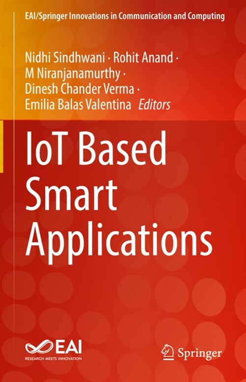 IoT Based Smart Applications (Hardcover)