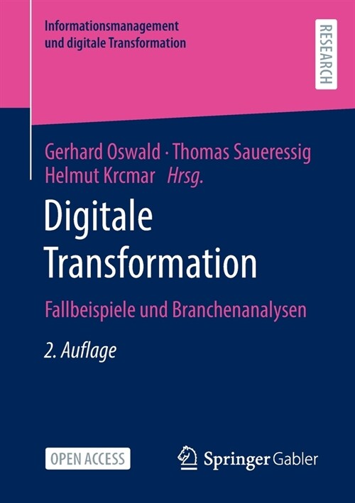 Digitale Transformation: Fallbeispiele Und Branchenanalysen (Paperback, 2, 2. Aufl. 2022)