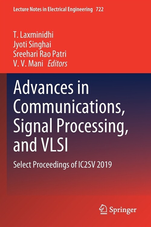 Advances in Communications, Signal Processing, and VLSI: Select Proceedings of IC2SV 2019 (Paperback)