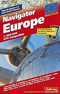Europe Atlas + Web-Navigator 2.2 (Paperback)