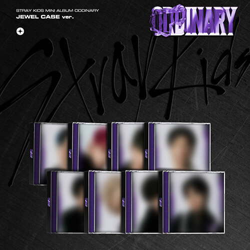 스트레이 키즈 - 미니앨범 ODDINARY [JEWEL CASE Ver.][8종 중 랜덤발송]