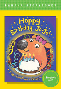 Banana Storybook Green L3 : Hoppy Birthday, Jo-Jo! (Book & CD) (Papaerback)