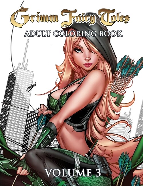 Grimm Fairy Tales Adult Coloring Book Volume 3 (Paperback)