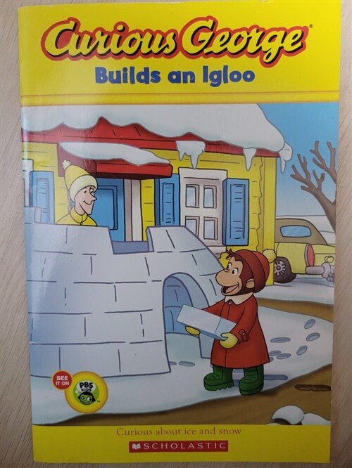 [중고] Curious George Builds an Igloo (Paperback)