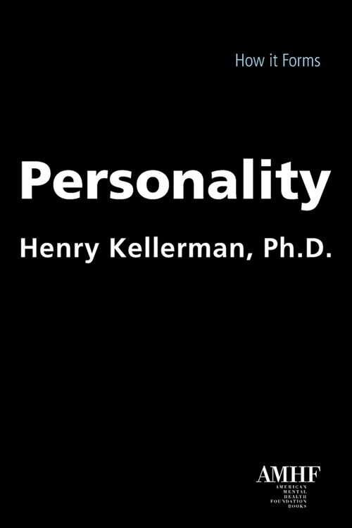 Personality: How It Forms (Paperback)