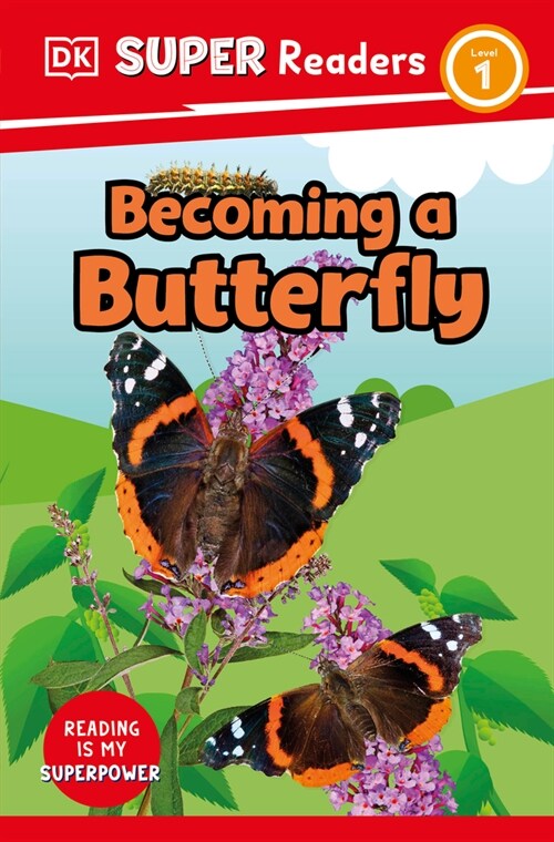 DK Super Readers Level 1 Becoming a Butterfly (Paperback)