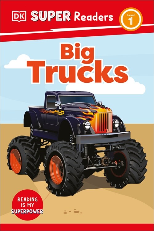 DK Super Readers Level 1 Big Trucks (Paperback)