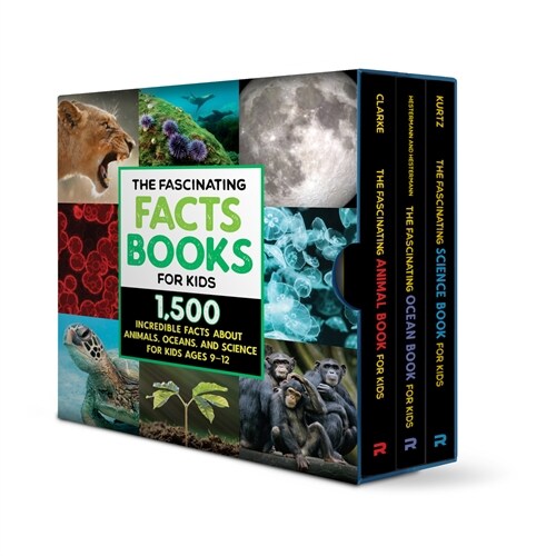 The Fascinating Facts Books for Kids 3 Book Box Set: 1,500 Incredible Facts about Animals, Oceans, and Science for Kids Ages 9-12 (Paperback)