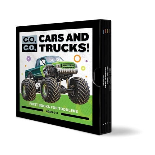 Go, Go, Cars and Trucks! Box Set: First Books for Toddlers Ages 0-3 (Paperback)