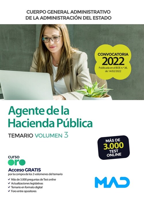 AGENTE HACIENDA PUBLICA CUERPO GENERAL ADMINISTRATIVO (Book)