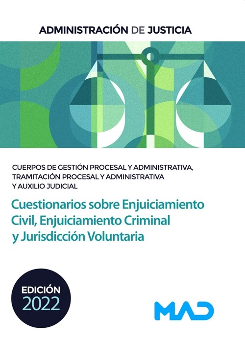 CUERPO ADMINISTRACION JUSTICIA CUERPO GESTION Y ADMINIS (Book)