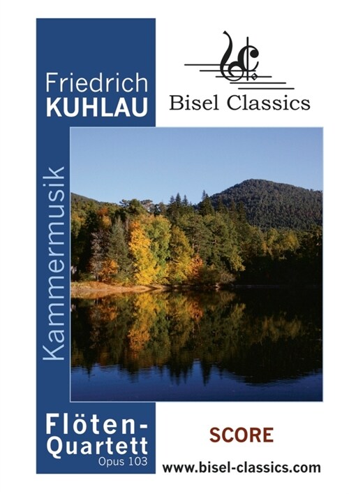 Fl?en - Quartett, Opus 103: Score / Partitur (Paperback)