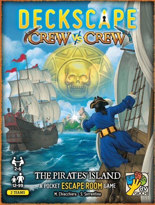 Deckscape Crew Vs Crew (Board Games)