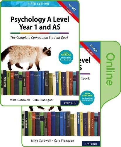 The Complete Companions for AQA Year 1 and AS Student Book Print and Online Book pack (Package, 5 Revised edition)