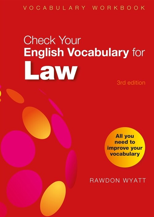 Check Your English Vocabulary for Law : All you need to improve your vocabulary (Paperback, BI REBRAND)