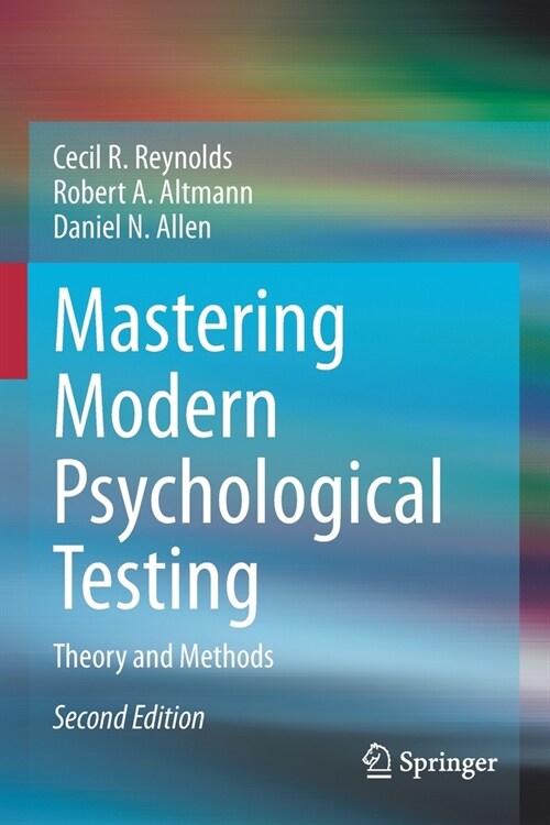 Mastering Modern Psychological Testing: Theory and Methods (Paperback)